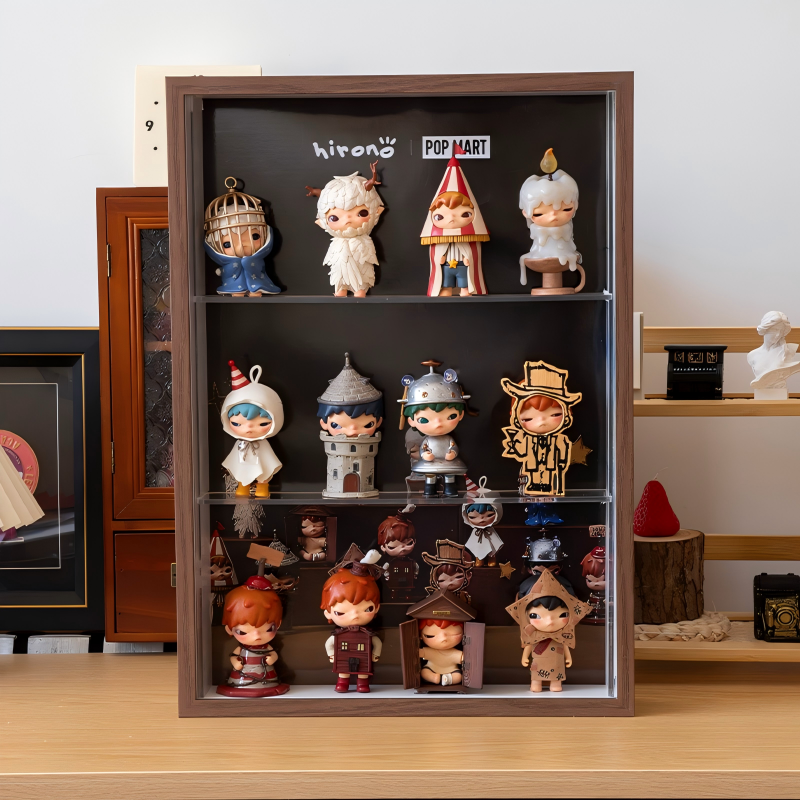 Premium Solid Wood Figure Display Case - Image 2