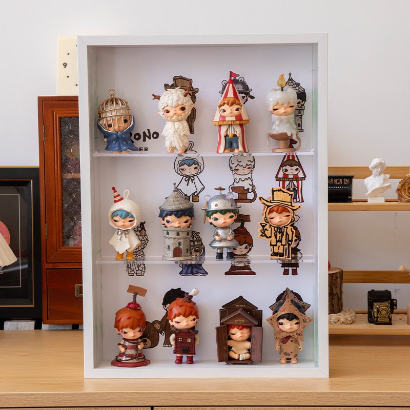Premium Solid Wood Figure Display Case - Image 3