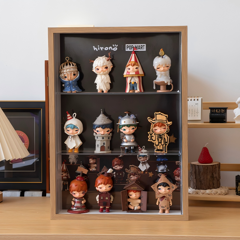 Premium Solid Wood Figure Display Case - Image 4