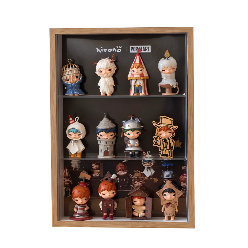 Premium Solid Wood Figure Display Case - Image 5