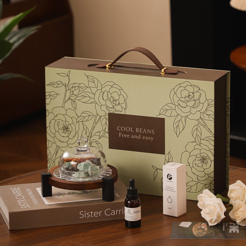 Essential Oil Crystal Creative Gift Box Bedroom Fresh Scent Diffuser Decor - Image 2