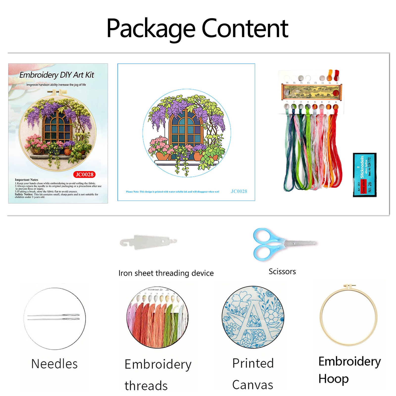 Scenic Serenity: DIY Hand Embroidery Kit Series - Image 4