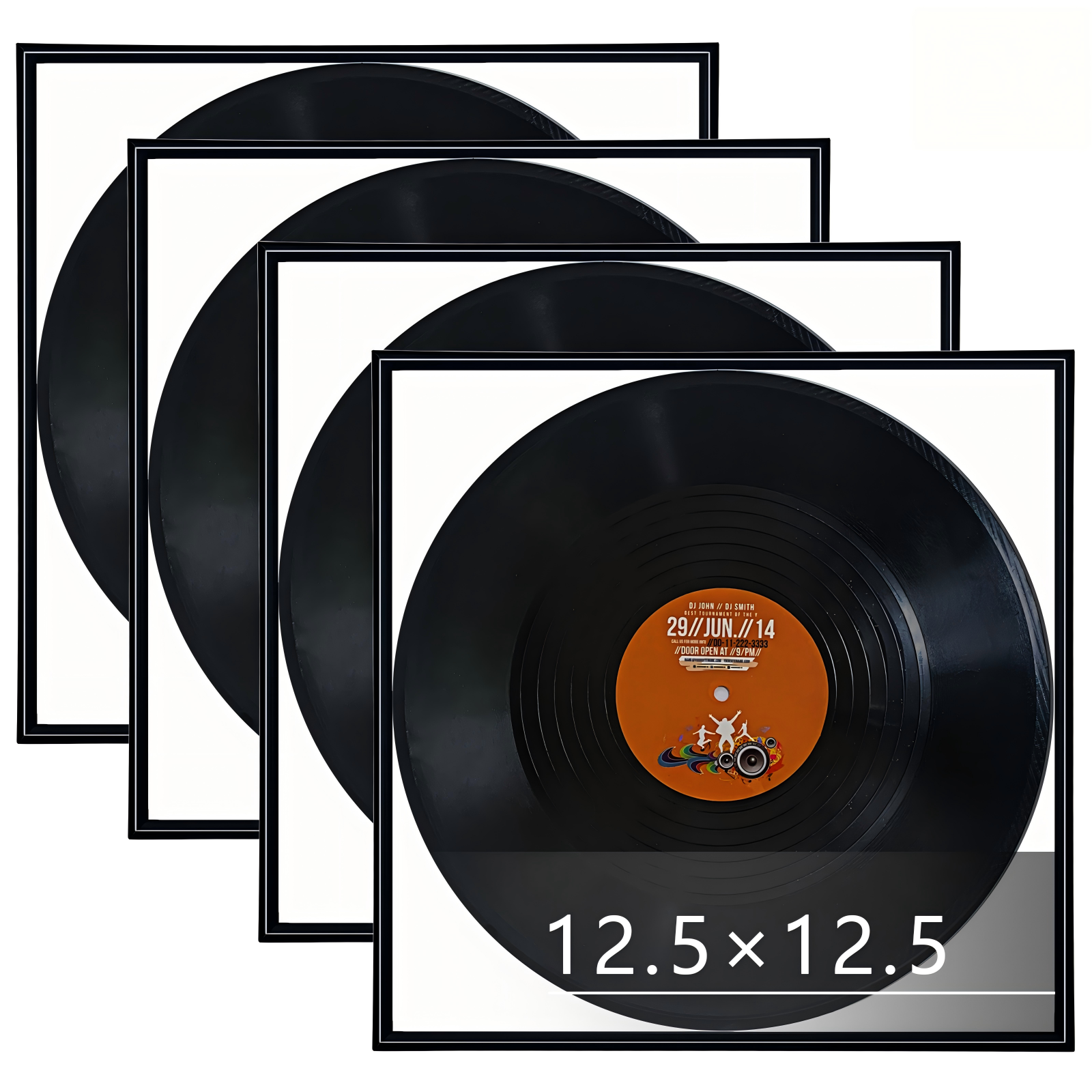 Square LP Album Cover Display Frame for Wall Mount Music Record Sleeve Art Decor - Image 2