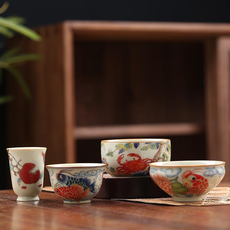 Premium Silver-Lined Lotus Porcelain Teaware Set | Artisanal Craftsmanship & Gift Presentation - Image 2