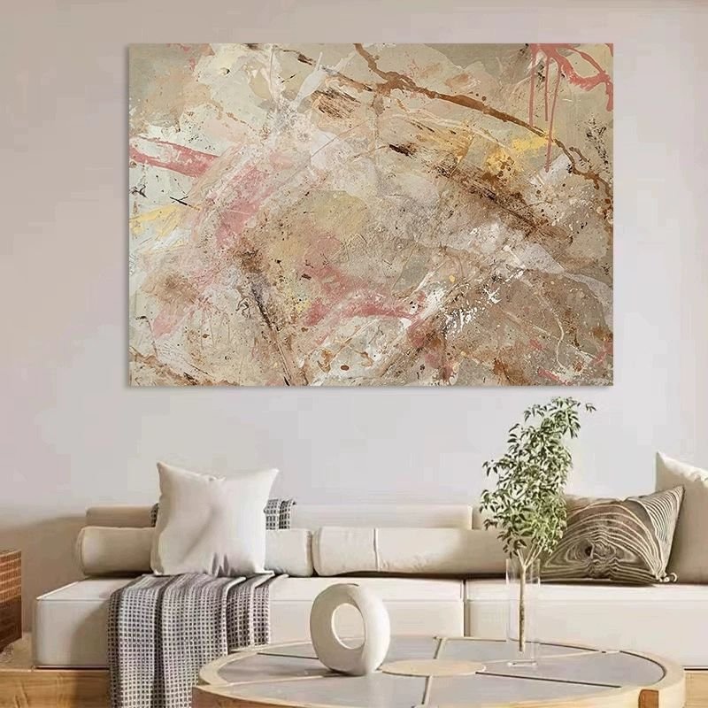 "Whispering Earth" Large Fine Art Abstract Canvas Print - Image 3