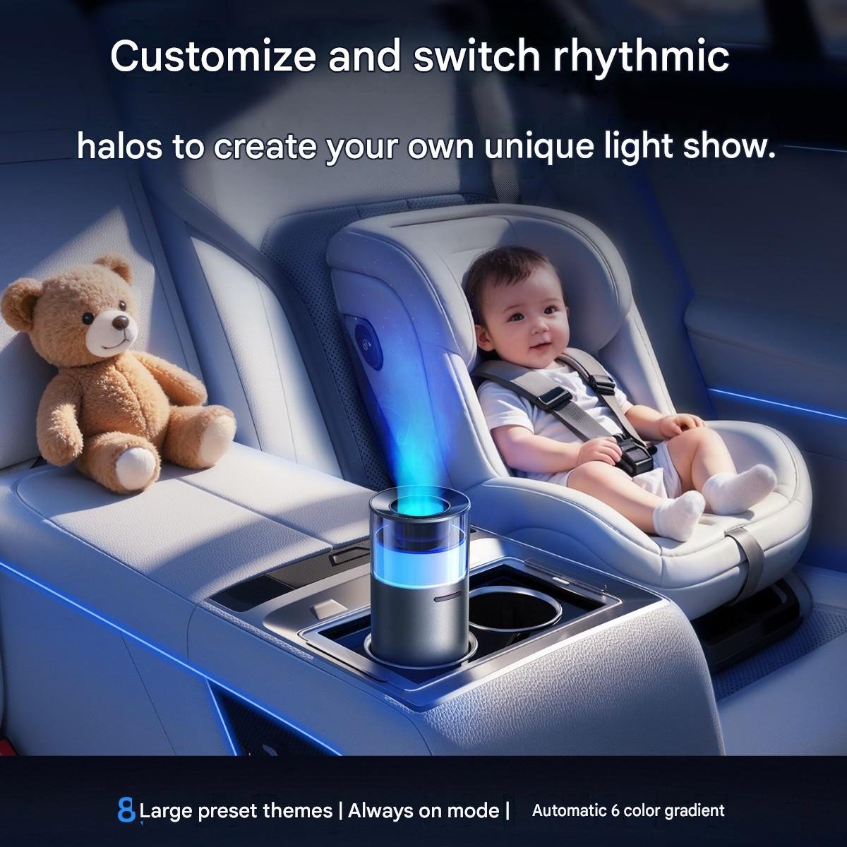 Electronic Smart Automatic Start-Stop Car Fragrance - Image 2
