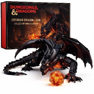 Epic Fantasy Dragon Collector's Edition Building Sets - Image 4