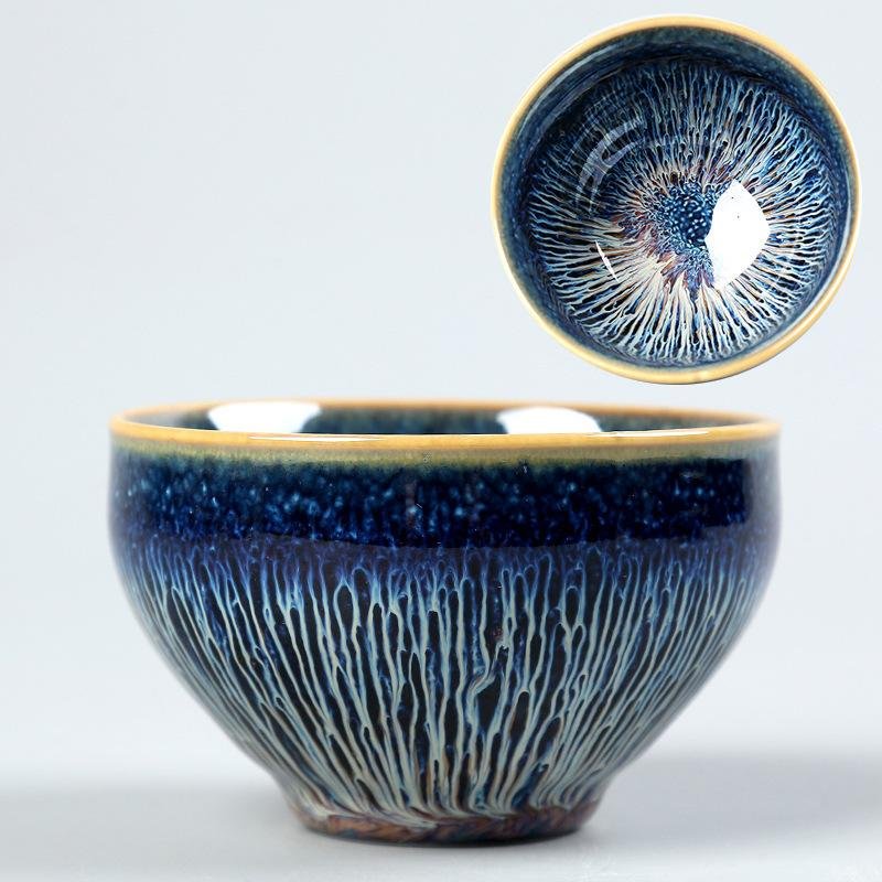 Premium Silver-Lined Porcelain Teaware Set | Traditional Elegance & Zen Presentation - Image 5