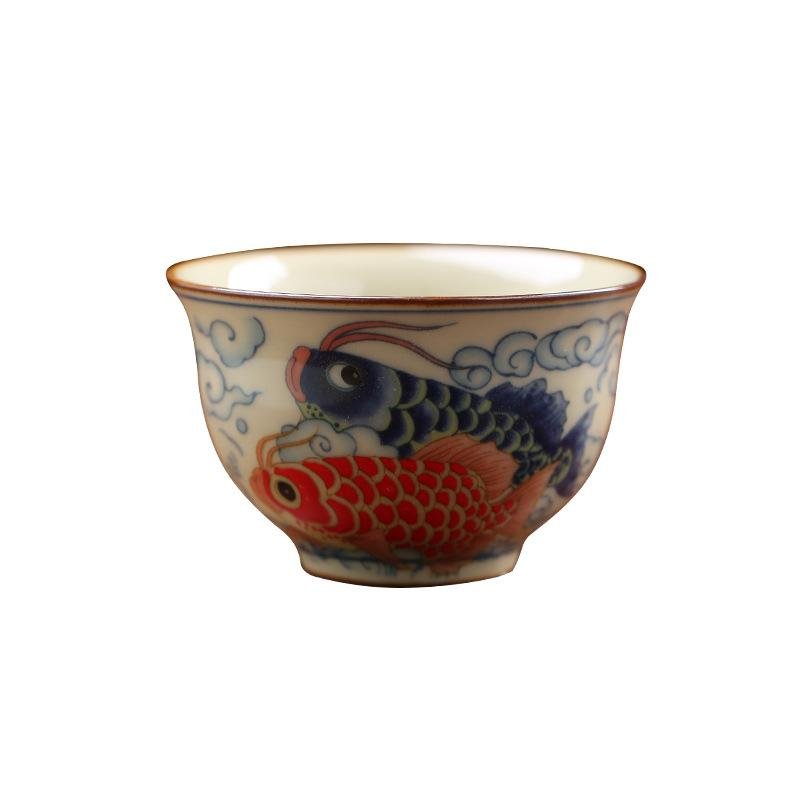 Premium Silver-Lined Lotus Porcelain Teaware Set | Artisanal Craftsmanship & Gift Presentation - Image 6