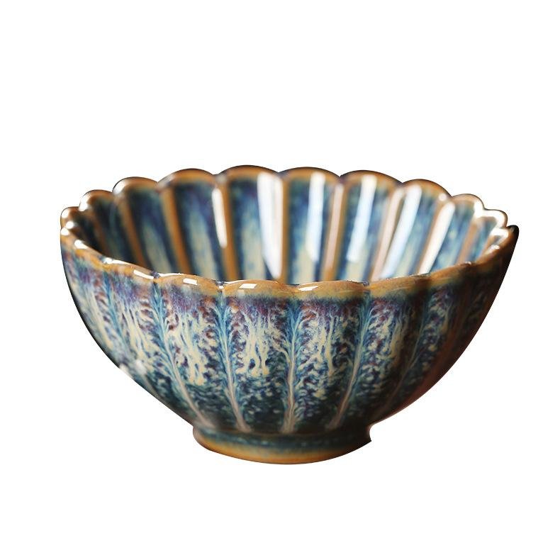 Artisan Jian Zhan Kiln-Transformed Porcelain Teaware Set - Image 6