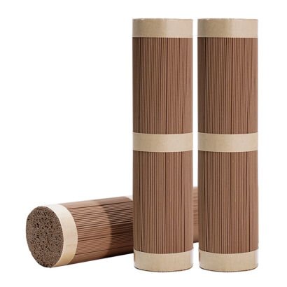 Natural Brown Hand-tied Stick Incense Bundles, Pure Herbal Vertical Incense Sticks for Aromatherapy
