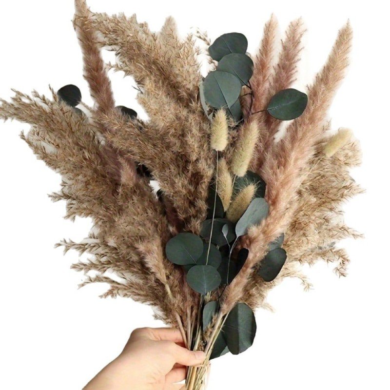 Natural Earthy Boho Preserved Flower Bouquet - Image 6