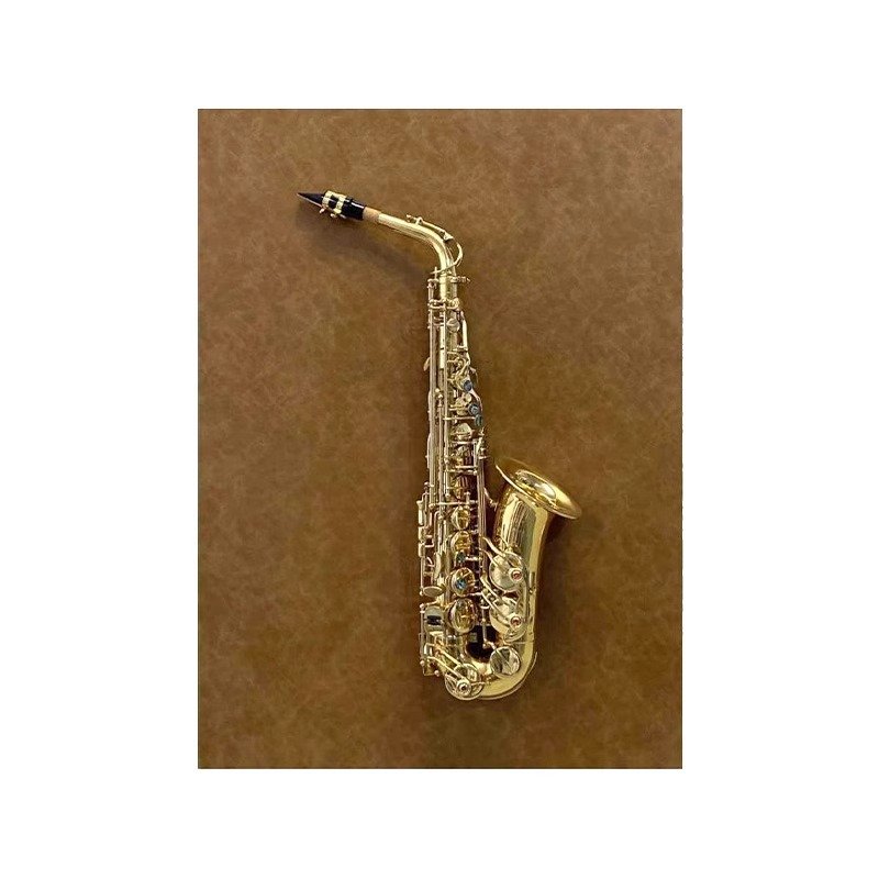 Vintage Alto Saxophone 3D Relief Wall Art for Jazz Bar Studio - Image 3