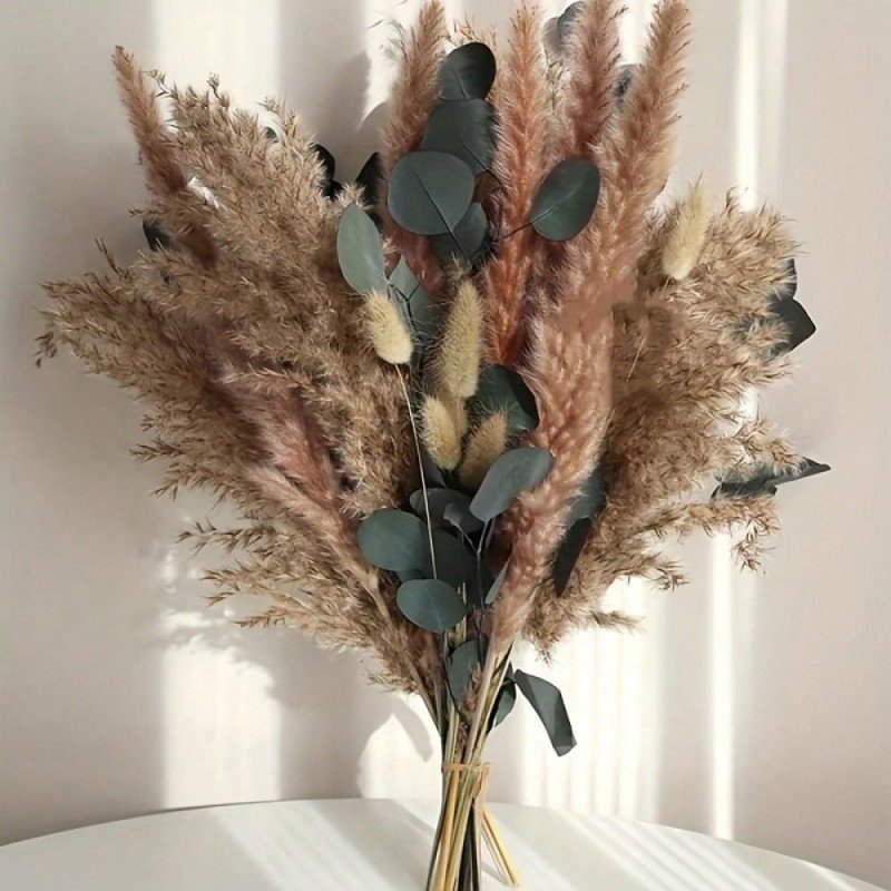 Natural Earthy Boho Preserved Flower Bouquet - Image 7